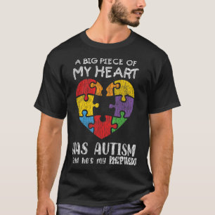 Autism Awareness Uncle Aunt Family Autistic Kids A T-Shirt
