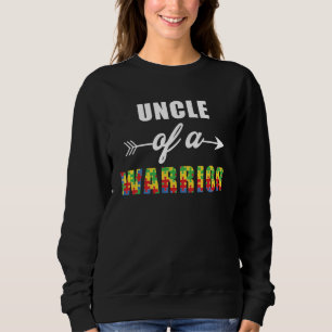 Autism Awareness Uncle Of A Warrior Familly Matchi Sweatshirt