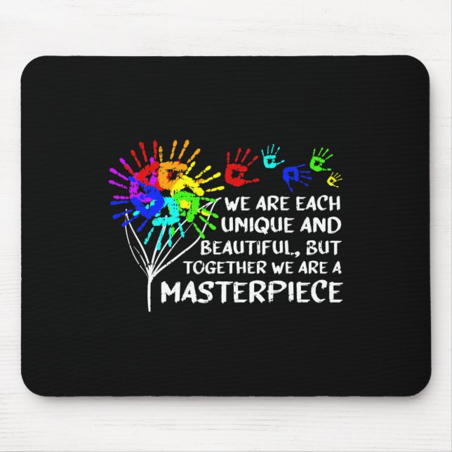 Autism Awareness Unique Masterpiece Cool Parents K Mouse Pad (Front)
