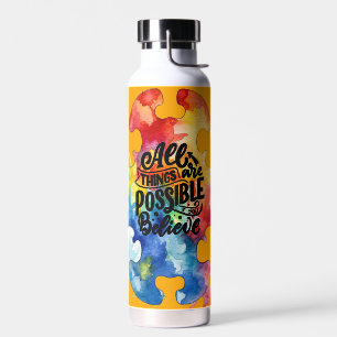 Autism Awareness Water Bottle