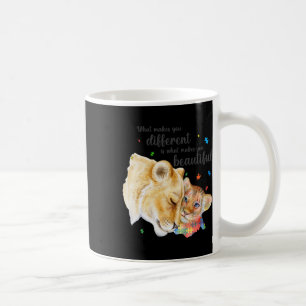 Autism Awareness What Makes You Different Lion Mum Coffee Mug