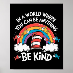 Autism Awareness Why Fit In Doctor Teacher Cat In  Poster