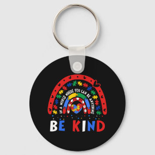 Autism Awareness Why Fit In Teacher Boy Girls Auti Key Ring
