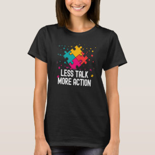 Autism Awareness  Women Support Asperger Men Autis T-Shirt