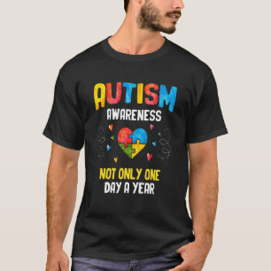 Autism Awareness Women Support Asperger Men Autis T-Shirt
