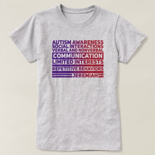 Autism Awareness  - Women's Basic T-Shirt (Design Front)