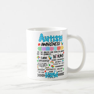 Autism Awareness World Tour Sped Teacher Love Need Coffee Mug