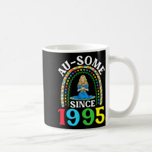 Autism Awesome Ausome Since 1995 Happy 31st Birthd Coffee Mug