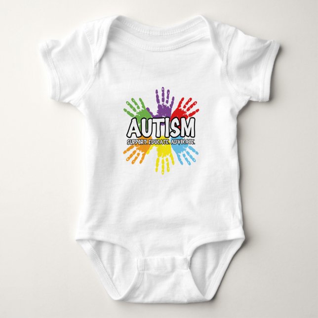 Autism Baby Bodysuit (Front)