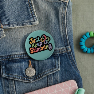 Autism badge Stim on stimming neuro