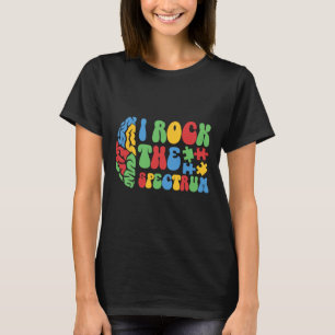 Autism Brain I Rock The Spectrum Awareness Boys Gi T-Shirt