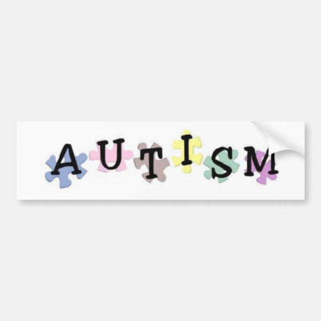 AUTISM BUMPER STICKER (Front)