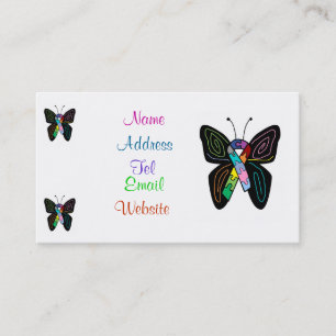 Autism Butterfly  business cards