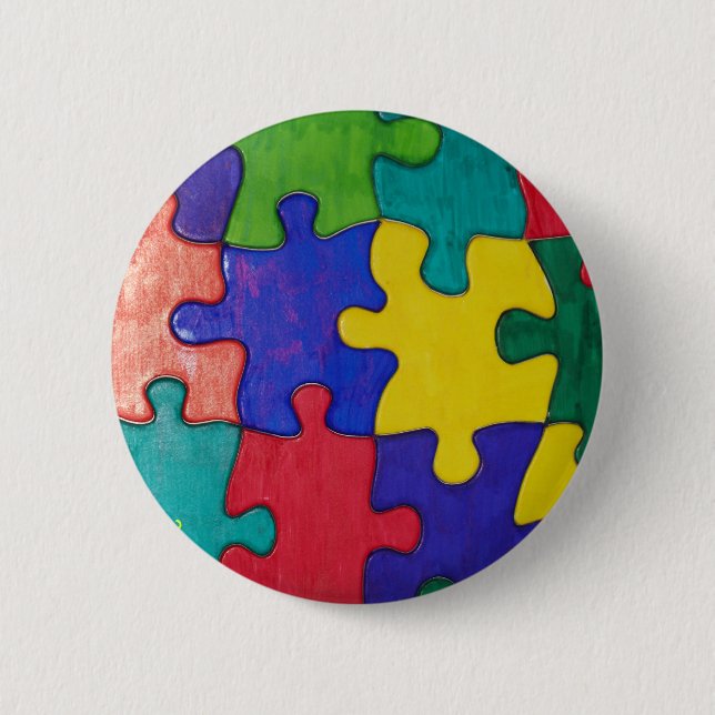 AUTISM BUTTON (Front)