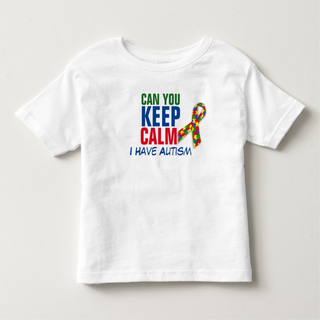 Autism Calm^  _ Toddler Fine Jersey T-Shirt (Front)
