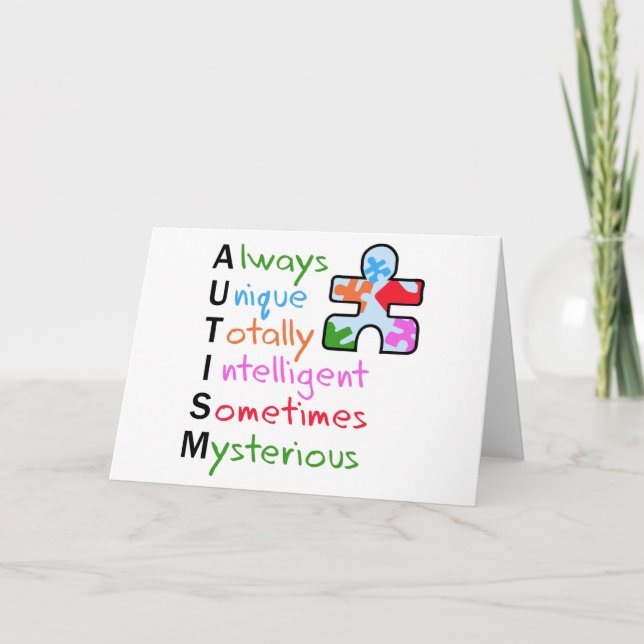 Autism Card (Front)