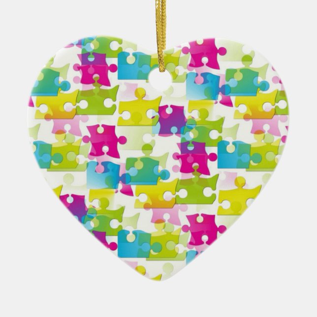 Autism Ceramic Tree Decoration (Front)