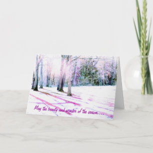 Autism charity Christmas Card