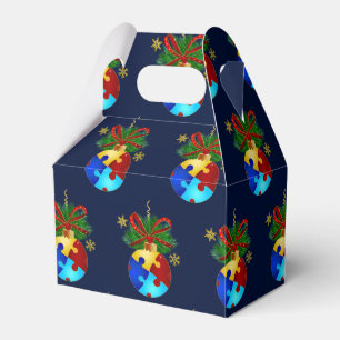 Autism Christmas Bauble Favour Box