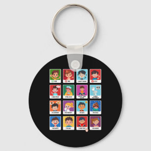 Autism Communication Cards Kids Emotions Speech Th Key Ring