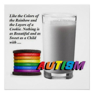 Autism Cookies Poster