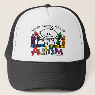 Autism Crayons Trucker Hat