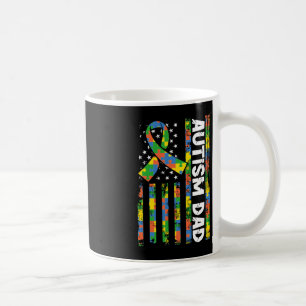 Autism Dad Disabilities Month Disabilities Awarene Coffee Mug