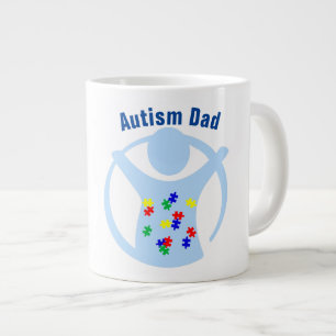 Autism Dad Jumbo Mug