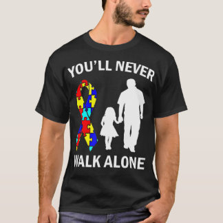 Autism Dad Shirt - Autism Dad And Daughter T-Shirt