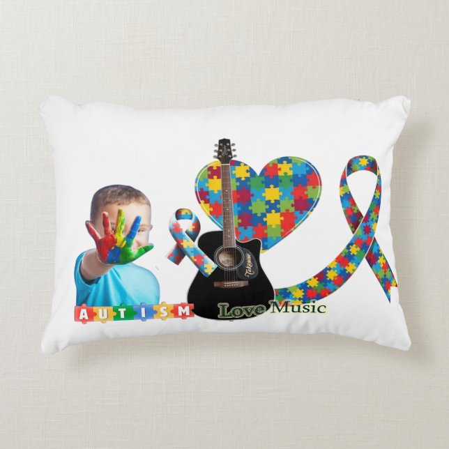 Autism Decorative Cushion (Front)