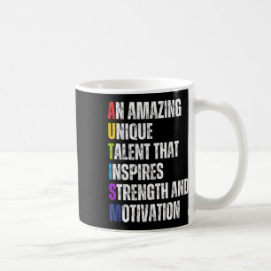 Autism Definition Autism Awareness Month Support I Coffee Mug