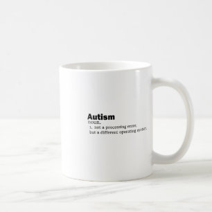 Autism Definition It's Not A Disability A Differen Coffee Mug