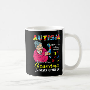 Autism Doesn't Come With A Manual Grandma Who Neve Coffee Mug