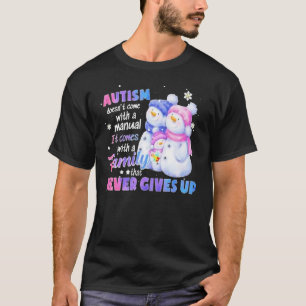 Autism Doesnu2019t Come With A Manual It Comes Wit T-Shirt