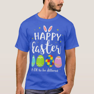Autism Easter Egg  Bunny Puzzle Awareness Kids Gif T-Shirt