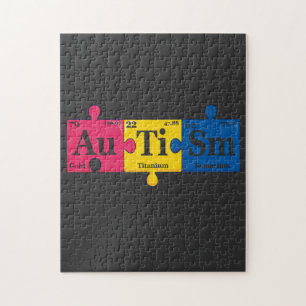 Autism Elements Periodic Table Awareness Chemistry Jigsaw Puzzle