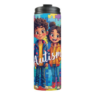 Autism -Enter their world --Thermal Tumbler