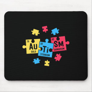 Autism For Teachers Sped Periodic Table Elements  Mouse Pad