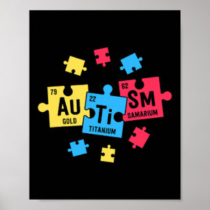 Autism  For Teachers SPED Periodic Table Elements  Poster