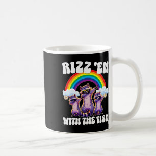Autism Funny Rizz Em With The Tism Meme Autistic O Coffee Mug
