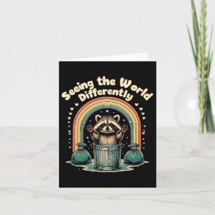 Autism Funny Seeing The World Different Autistic R Card