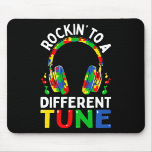 Autism Game - Rocking To A Different Tune For Game Mouse Pad