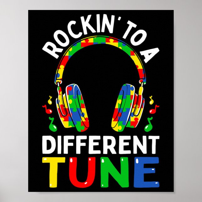 Autism Game - Rocking To A Different Tune For Game Poster (Front)