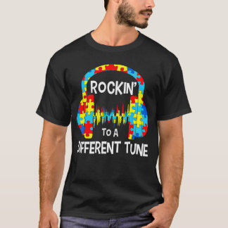 Autism Game Rocking to A Differentune for Gamer Bo T-Shirt