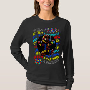 Autism Gamers Navigating Autism Autism Mom Dad Gam T-Shirt