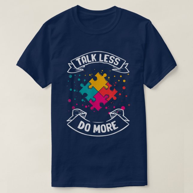 Autism Gifts For Men ADHD Awareness Women Adult As T-Shirt (Design Front)