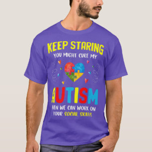 Autism Gifts For Men Women Adult Aspie ADHD Awaren T-Shirt