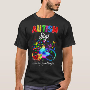Autism Gigi I Love My Granddaughter Support Autist T-Shirt