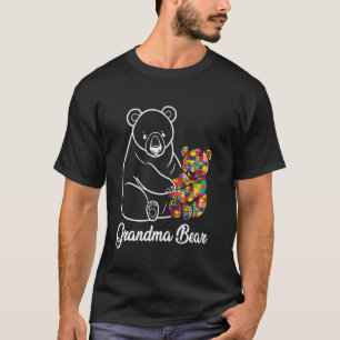 Autism Grandma Nana Autistic Kids Protective Grand T-Shirt