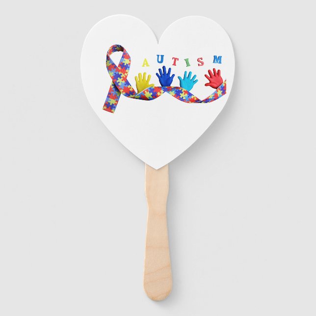 Autism Hand Fan (Front)